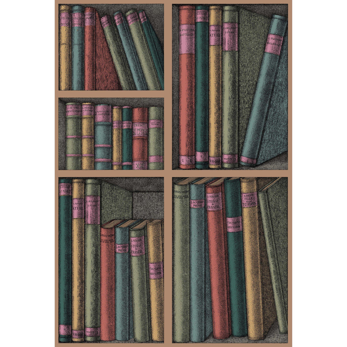 Cole & Son EX LIBRIS II FOREST Wallpaper