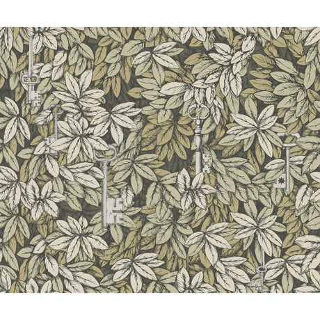 Cole & Son CHIAVI SEGRETE GILVER & GOLD Wallpaper