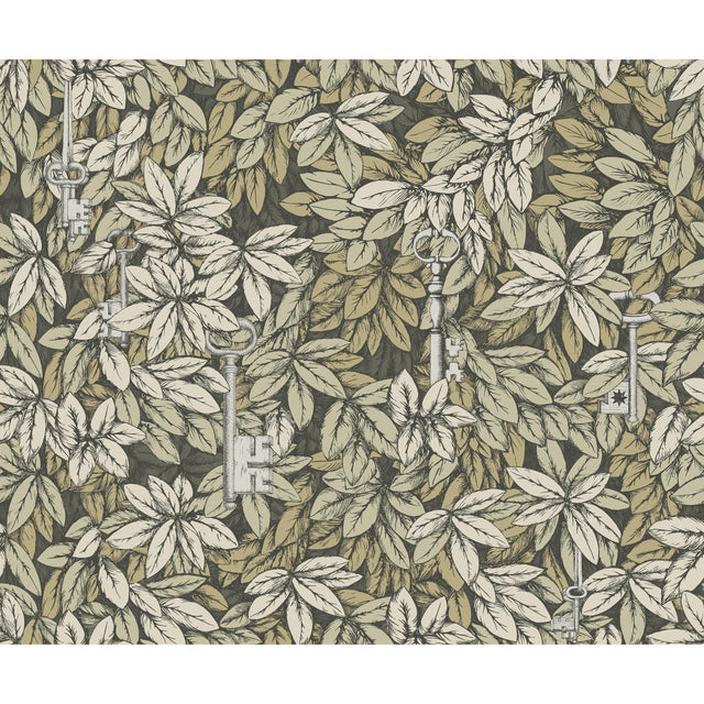 Cole & Son CHIAVI SEGRETE GILVER & GOLD Wallpaper