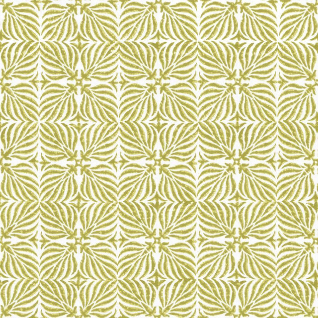 Kasmir Floriata Blocks Olive Fabric