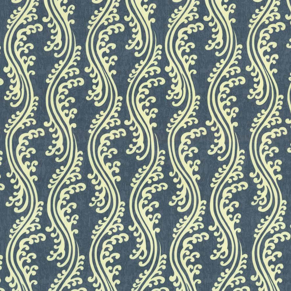 Kasmir Flouncy Indigo Fabric