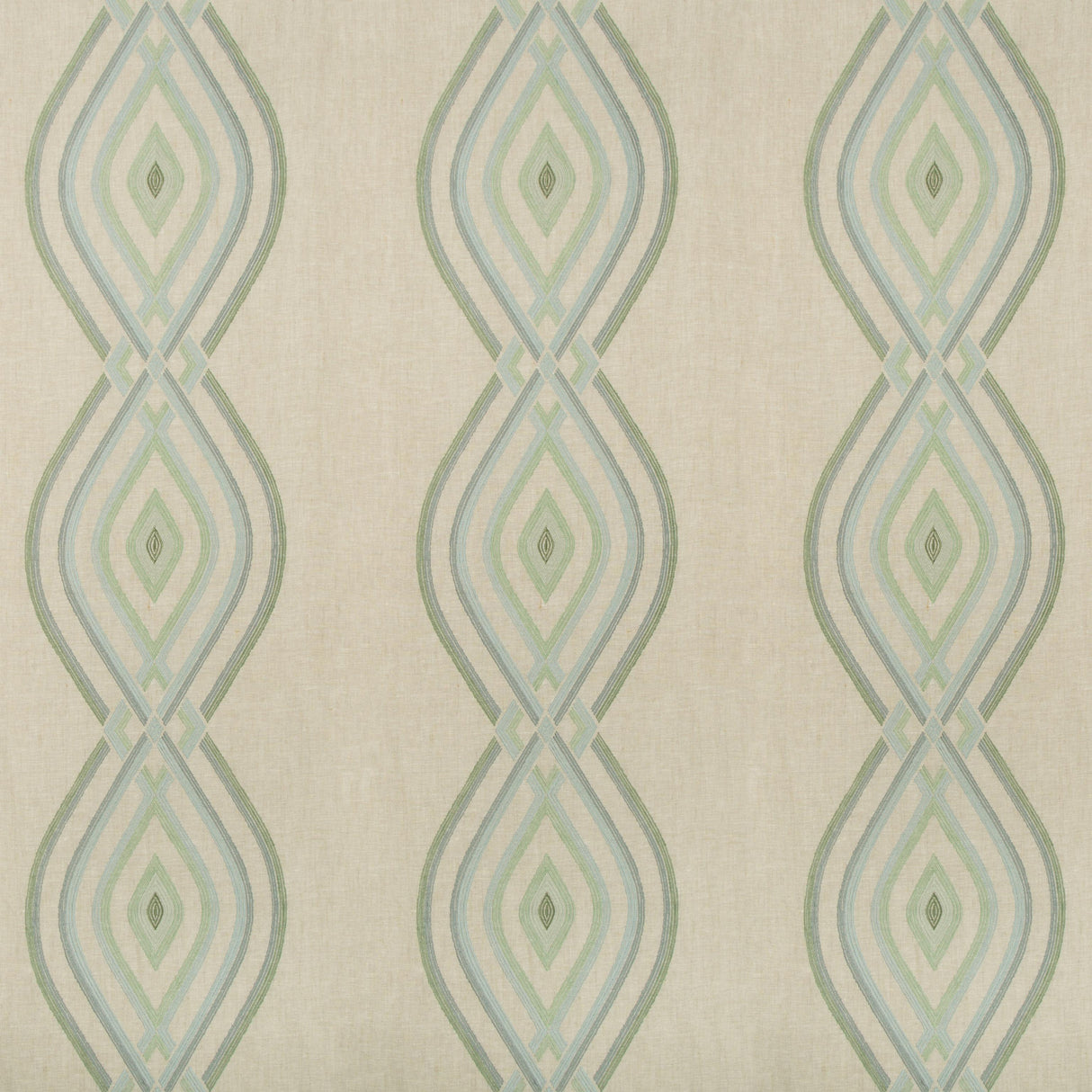 Lee Jofa ORA EMBROIDERY MIST Fabric