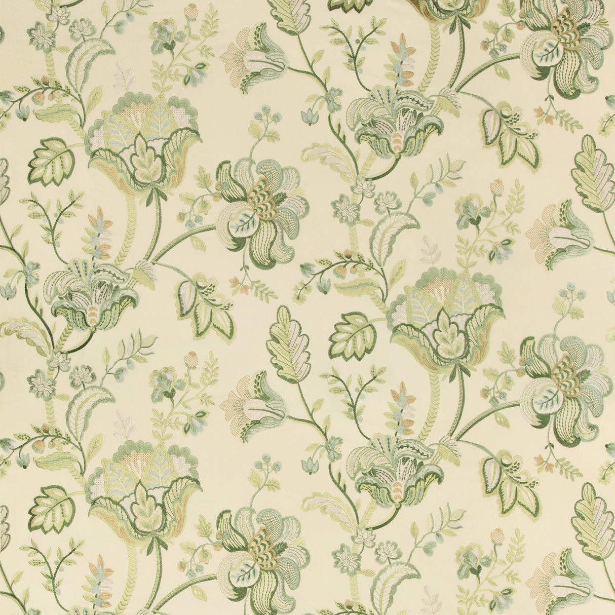 Lee Jofa BRADFORD EMB GREENERY Fabric