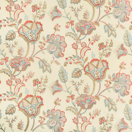 Lee Jofa BRADFORD EMB PETAL/CAPRI Fabric