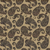 Kasmir Frascati Paisley Black Fabric