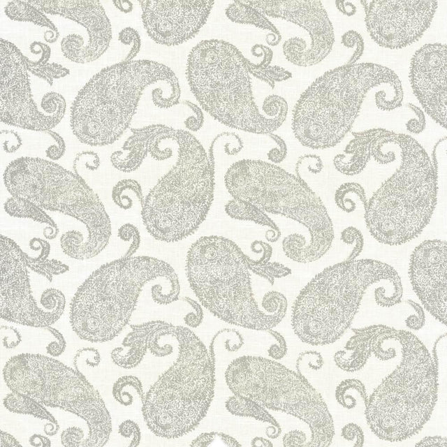 Kasmir Frascati Paisley Platinum Fabric