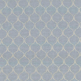 Kasmir Gazebo Trellis Ice Blue Fabric