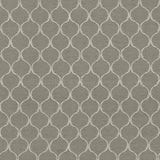 Kasmir Gazebo Trellis Viridian Grey Fabric