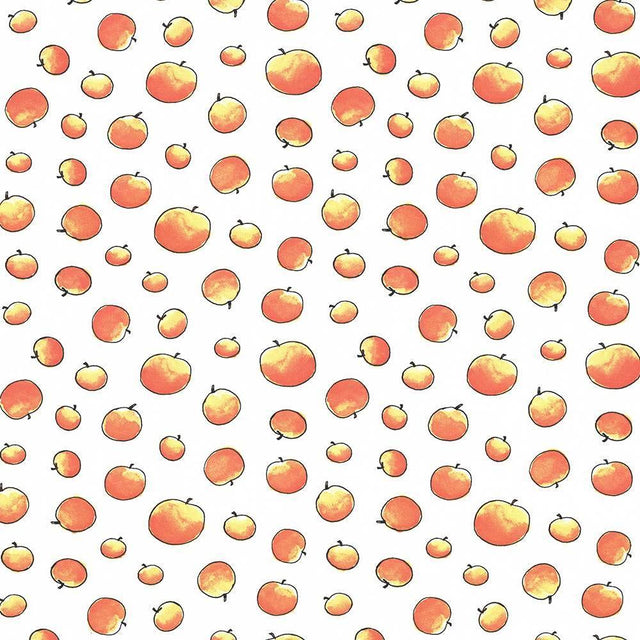 Kasmir Giant Peaches Peachy Fabric