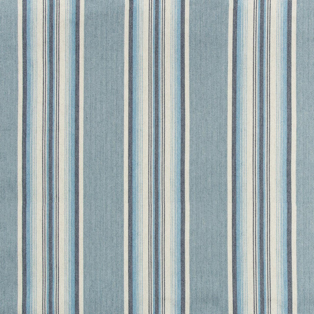 Kravet LODEVE TICKING CORNFLOWER Upholstery Fabric
