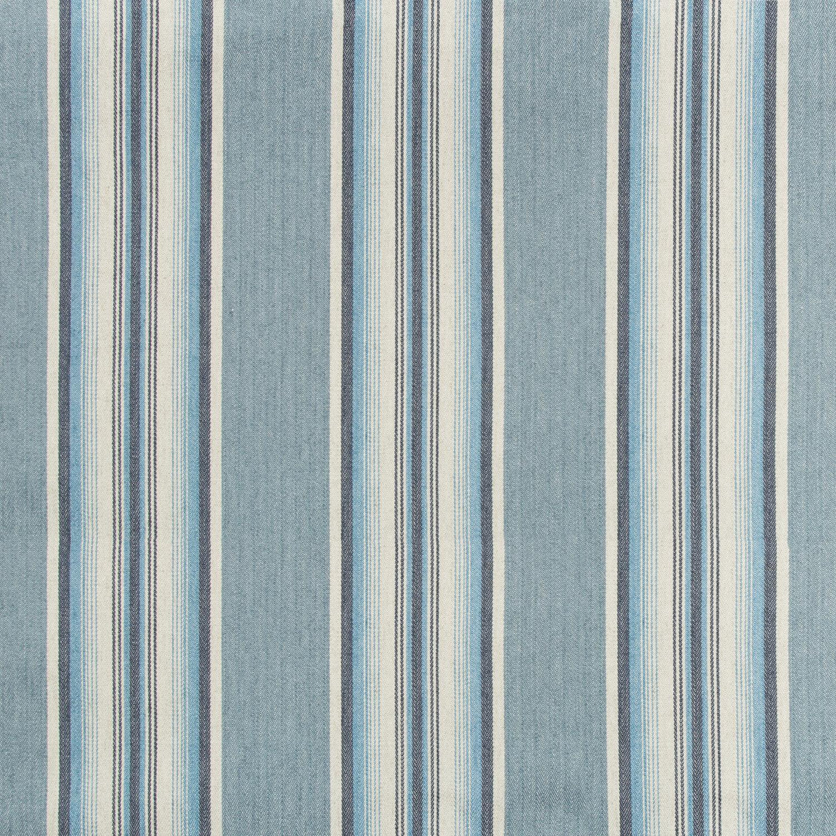 Kravet LODEVE TICKING CORNFLOWER Upholstery Fabric