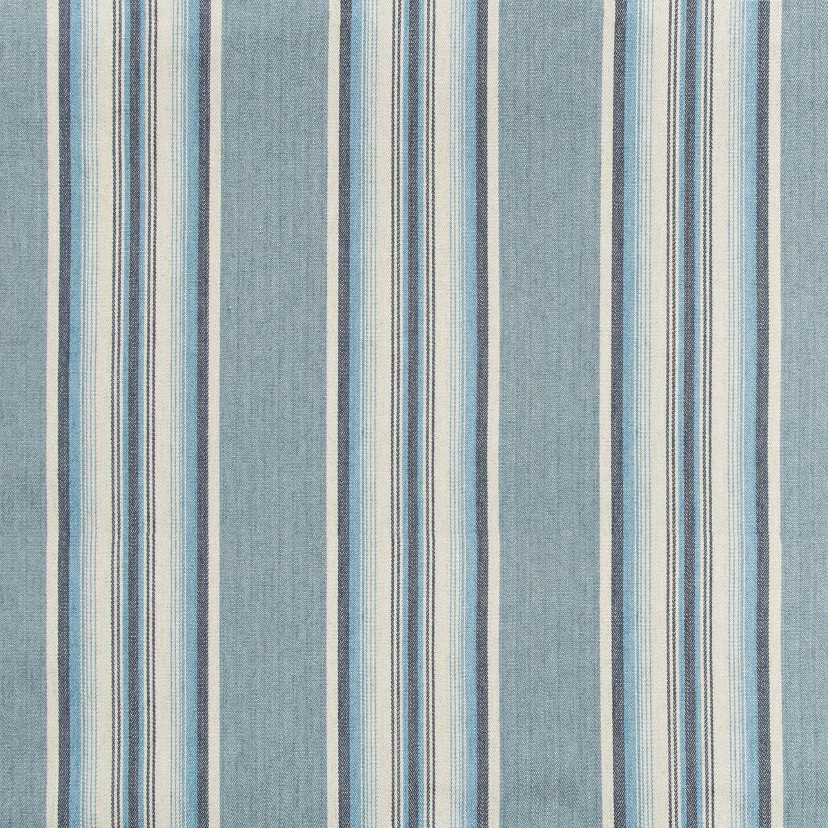 Kravet Lodeve Ticking Cornflower Fabric