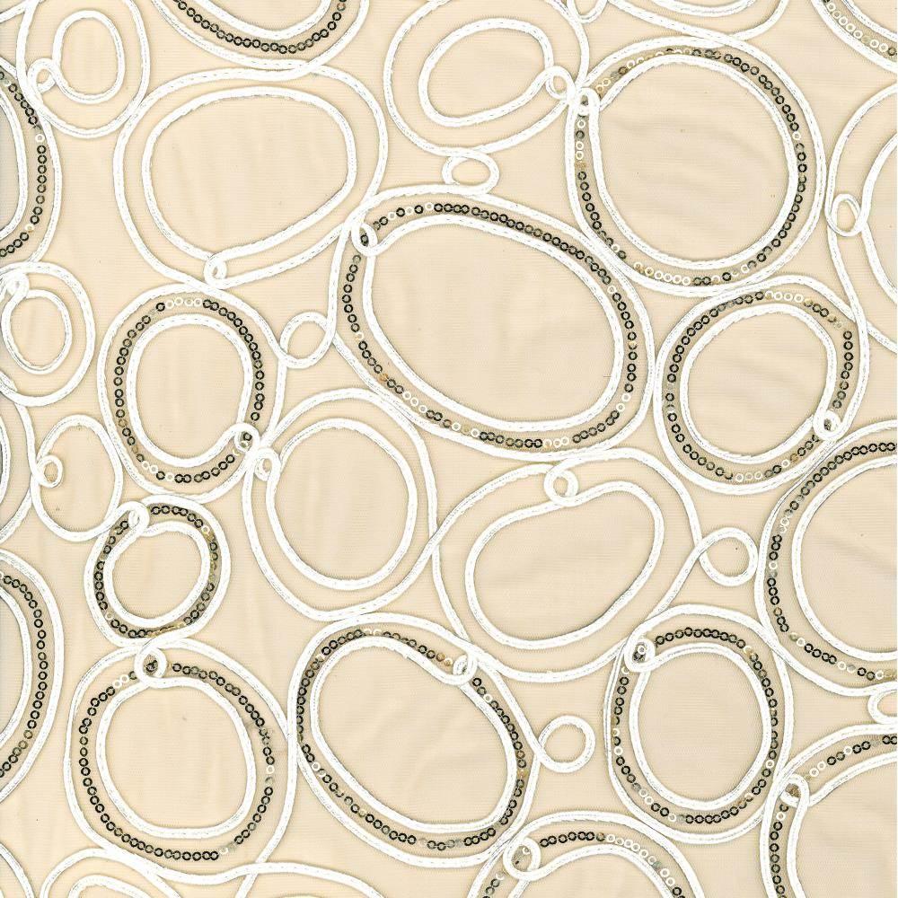 Kasmir Glitz N Glam Champagne Fabric