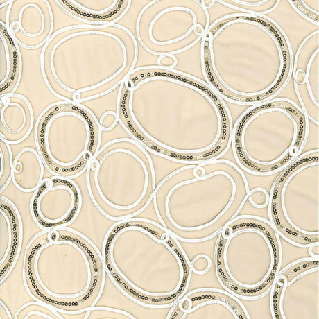 Kasmir Glitz N Glam Champagne Fabric