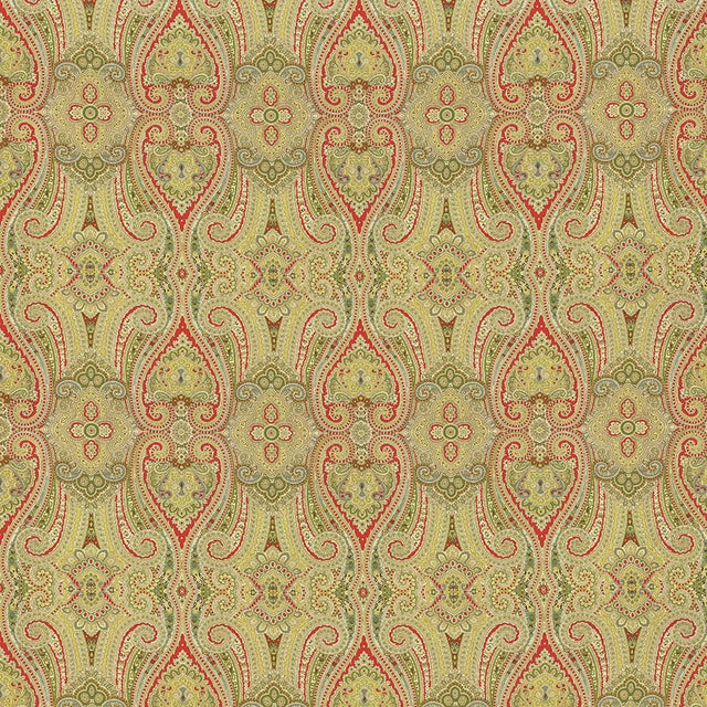 Kasmir Grand Paisley Honeysuckle Fabric