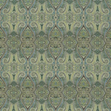 Kasmir Grand Paisley Peacock Fabric