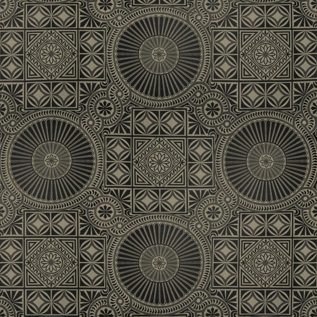 Kasmir Grande Mosaic Jet Fabric