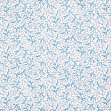 Schumacher Sprig Afternoon Blue Fabric