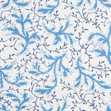 Schumacher Sprig Afternoon Blue Fabric