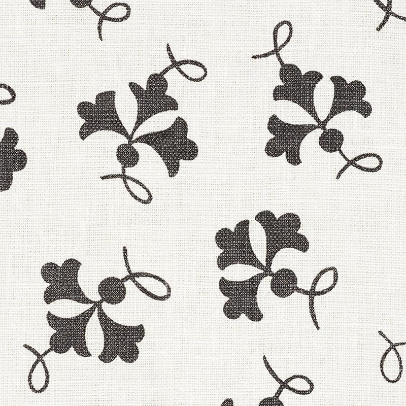 Schumacher Nose Gay Basalt Fabric