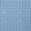 Schumacher Mottley Grid Cottage Blue Fabric