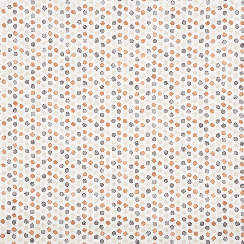 Schumacher Mini Bursts Neutral Fabric
