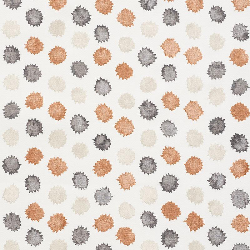 Schumacher Mini Bursts Neutral Fabric