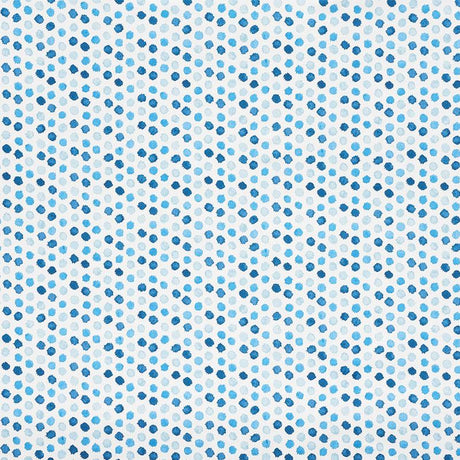 Schumacher Mini Bursts Blues Fabric