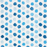 Schumacher Mini Bursts Blues Fabric