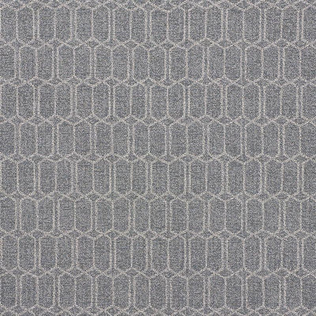 Schumacher Modern Trellis Outdoor Slate Fabric