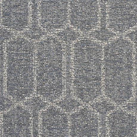 Schumacher Modern Trellis Outdoor Slate Fabric