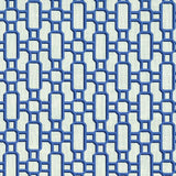 Kasmir Hakkasan Fret Hyacinth Fabric