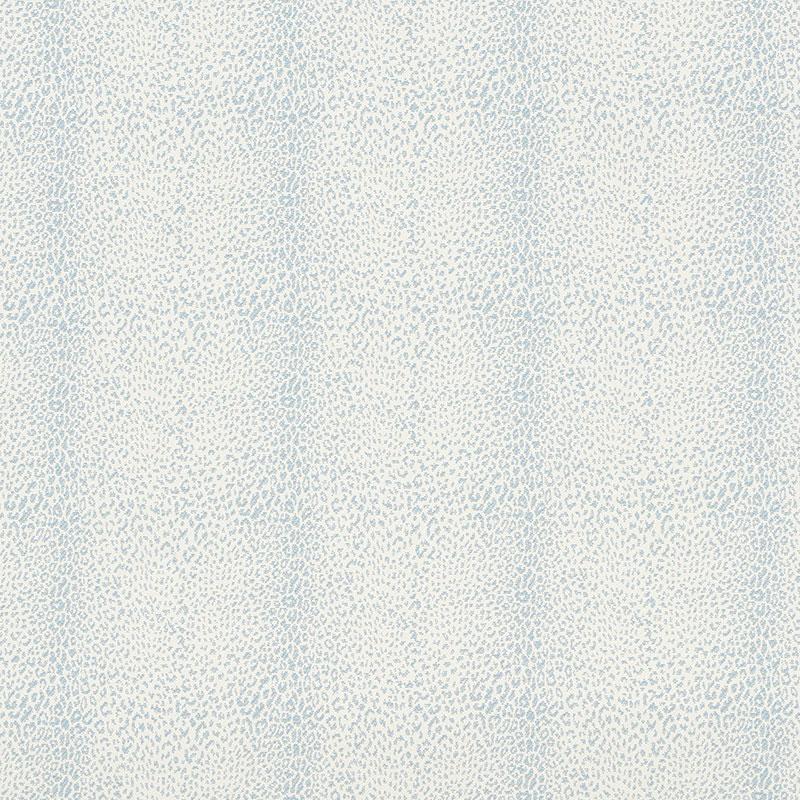 Schumacher Mini Leopard Outdoor Sky Fabric