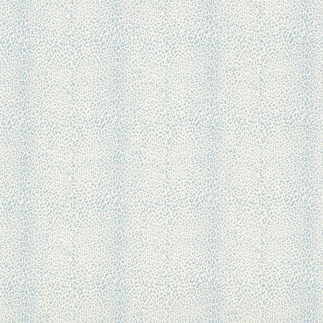 Schumacher Mini Leopard Outdoor Sky Fabric