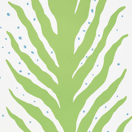 Schumacher Creeping Fern Moss Wallpaper