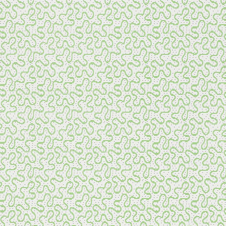Schumacher Meander Moss Wallpaper
