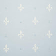Schumacher Fleur De Lis Mineral Wallpaper