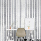 Schumacher Lillian Vine Mineral Wallpaper