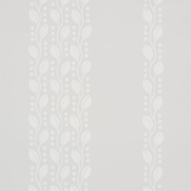 Schumacher Lillian Vine Grey Wallpaper
