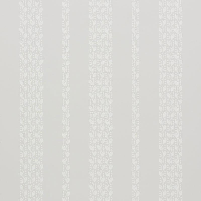 Schumacher Lillian Vine Grey Wallpaper