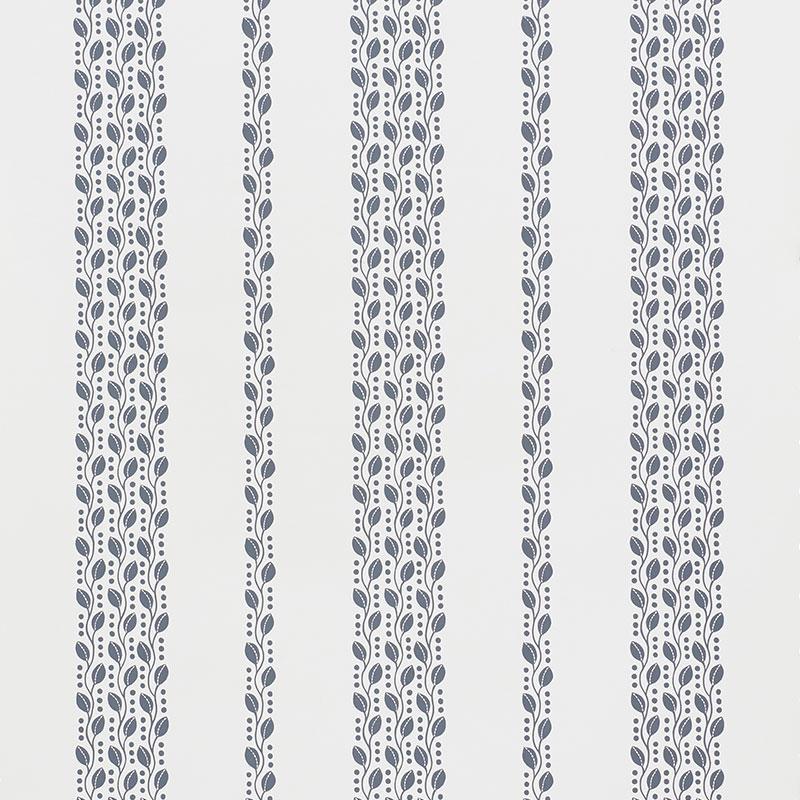 Schumacher Lillian Vine Carbon Wallpaper