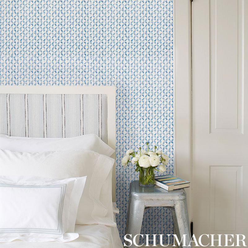 Schumacher Trevi Diamond Porcelain Wallpaper – DecoratorsBest