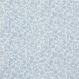 Schumacher Chrysanthemum Chambray Wallpaper