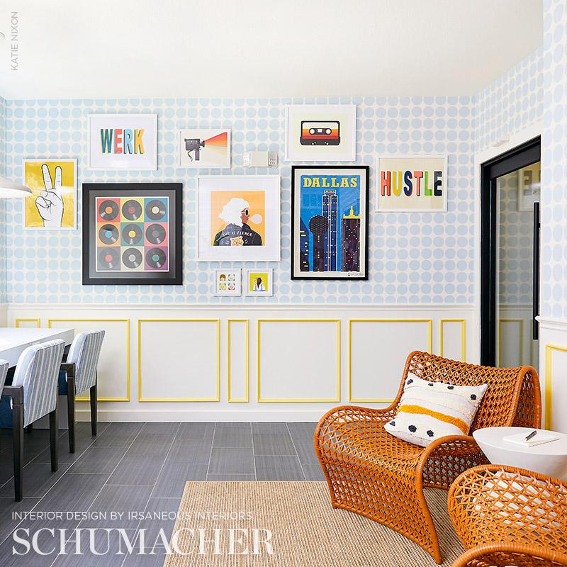 Schumacher Fuzz Sky Wallpaper – DecoratorsBest