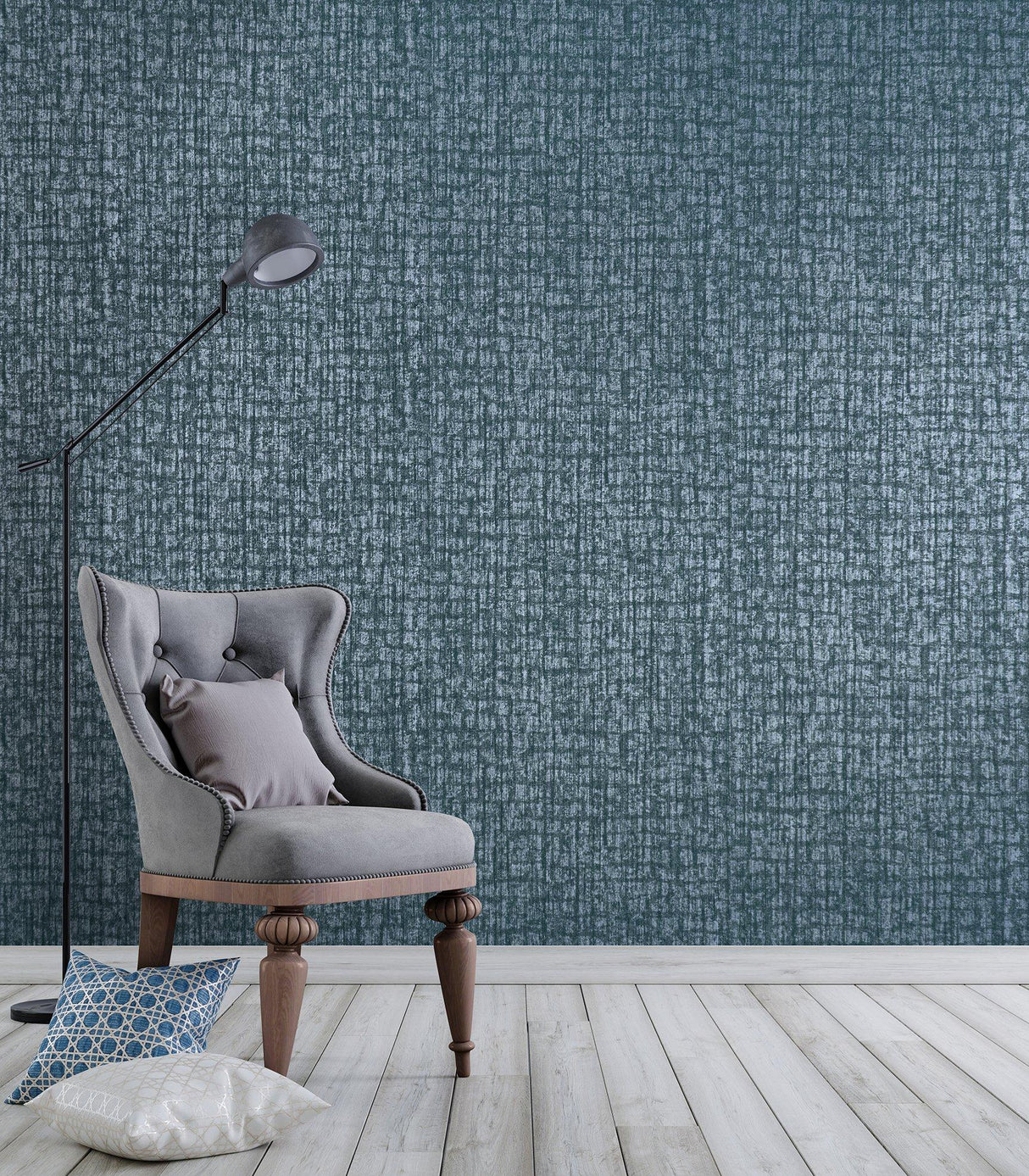 Galerie 64301 Adonea Zeus Blue Wallpaper 64301 Blue Wallpaper