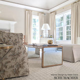 Schumacher Tikki Tape Sea Oyster Trim