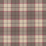 Kasmir Hemingway Plaid Berry Fabric