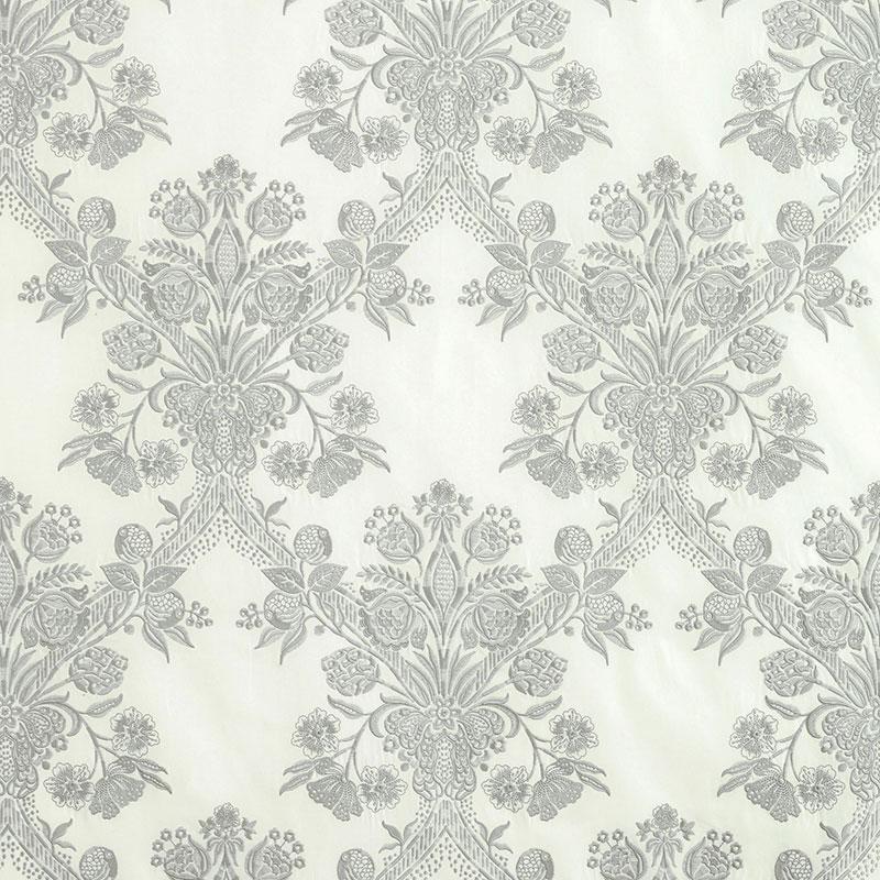 Schumacher Carolina Grisaille Fabric