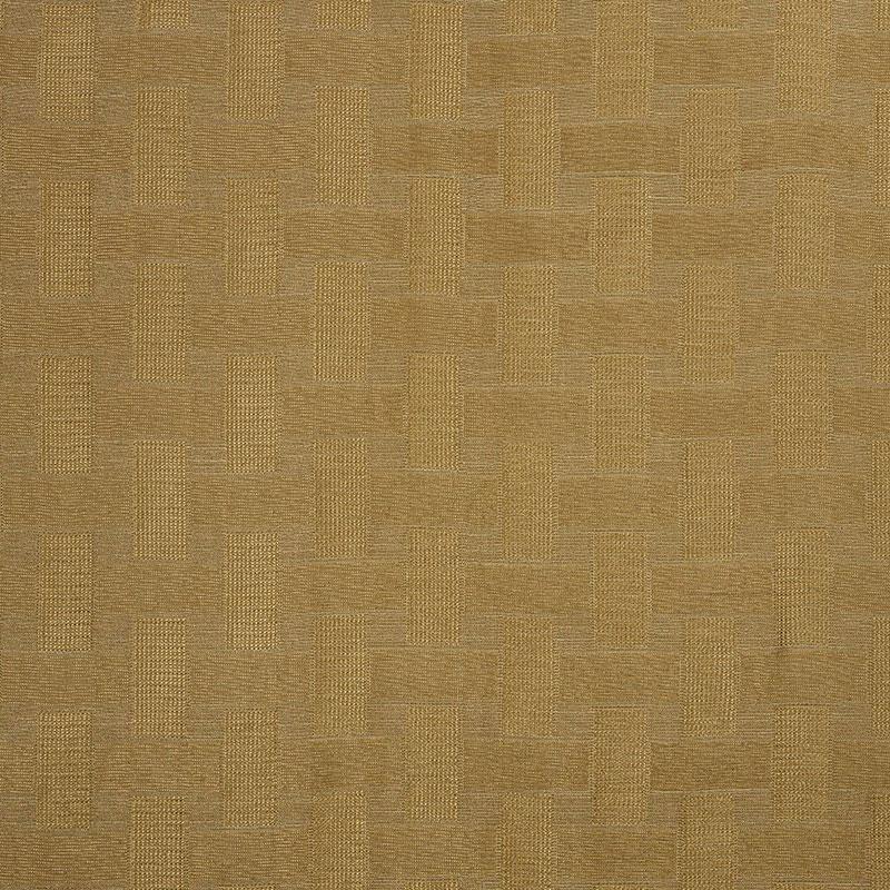 Schumacher Basketweave Sheer Bronze Fabric