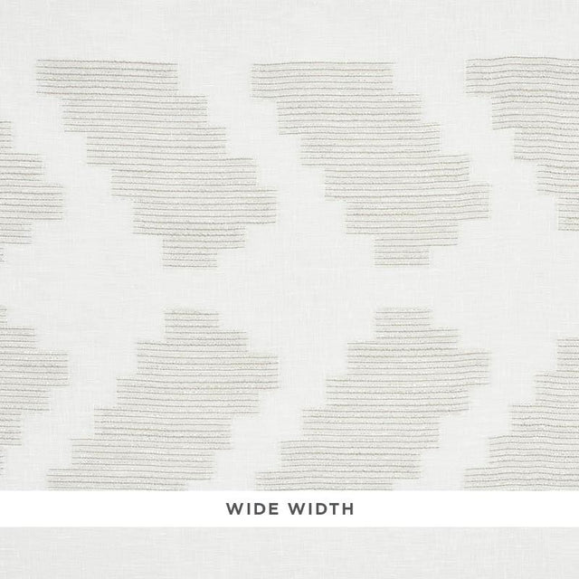 Schumacher Adia Sheer Quartz Fabric